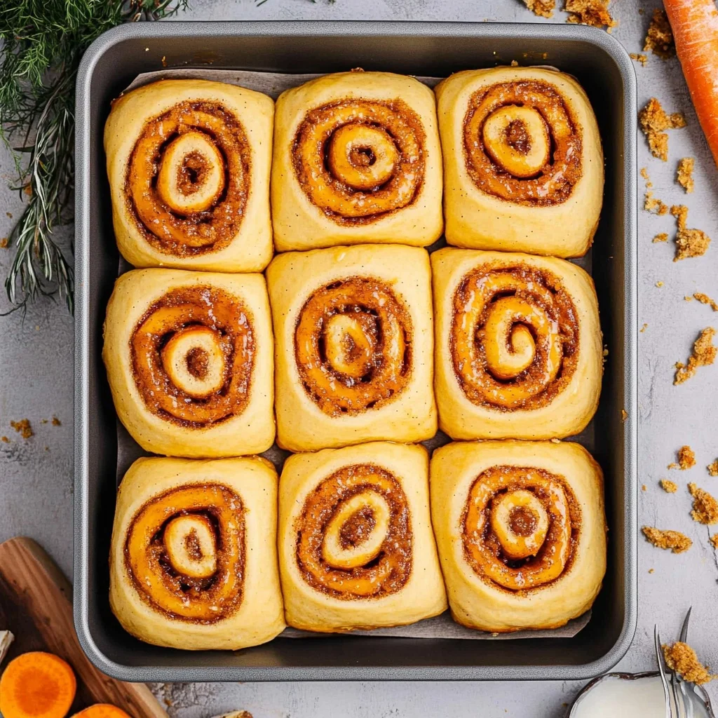 Carrot Cake Cinnamon Rolls: Warm and Irresistibly Sweet