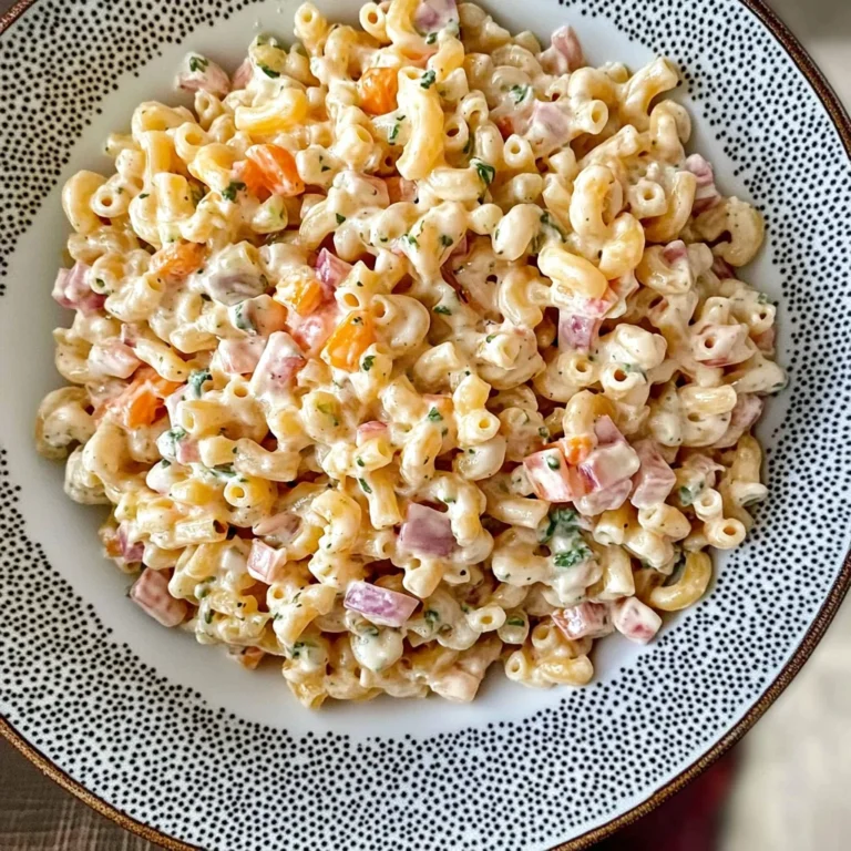 Cheddar Sour Cream Macaroni Salad Recipe: Creamy Bliss