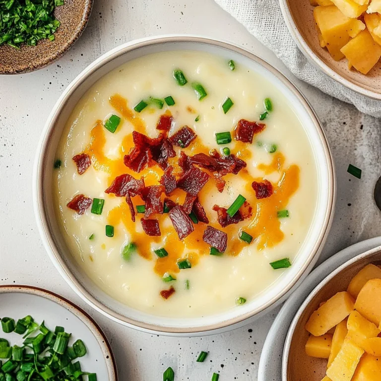 Comforting Loaded Baked Potato Soup: Creamy and Cozy Delight