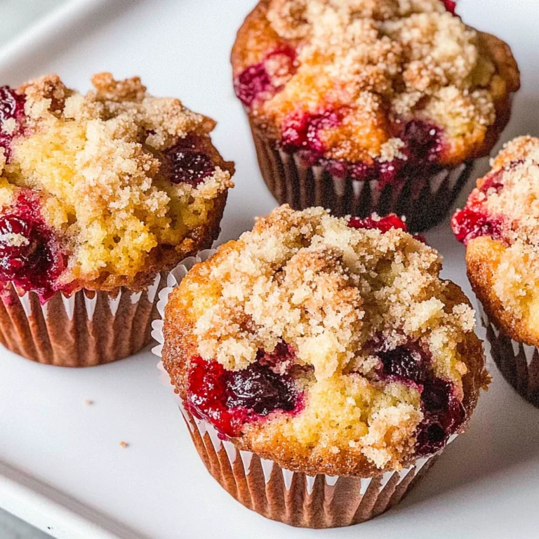 Cranberry Orange Muffins with Streusel: Irresistibly Crunchy