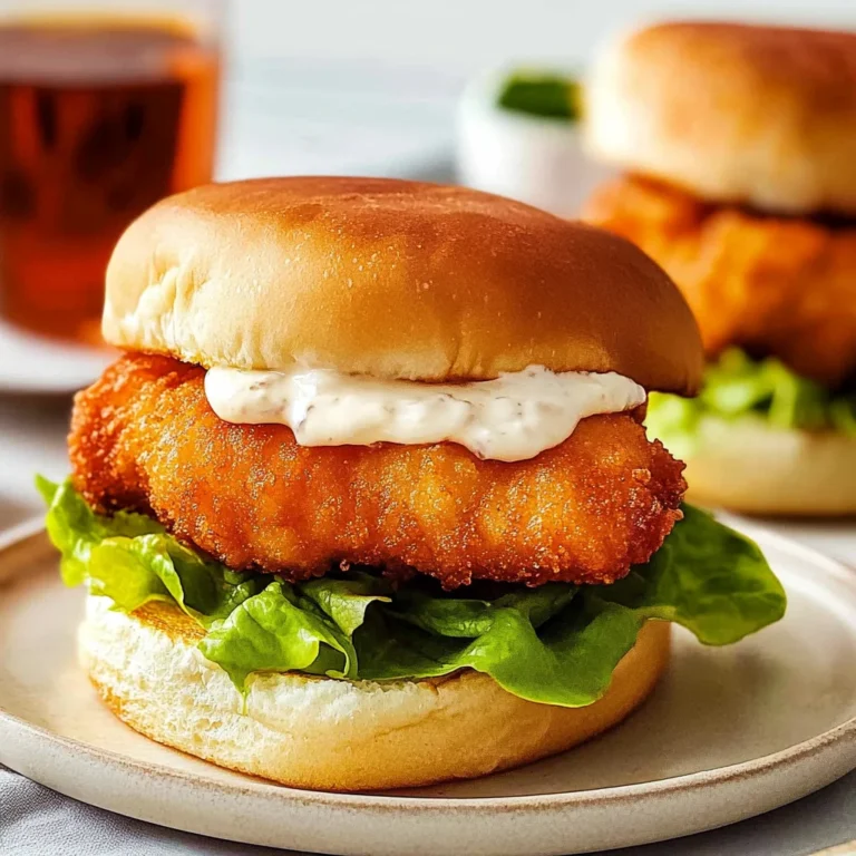 Crispy Fried Cod Fish Sandwich: Irresistible Flavor Awaits