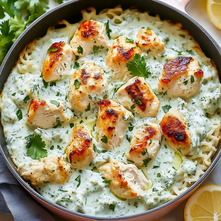 Dump-and-Bake Chicken Tzatziki Casserole: Effortless Delight