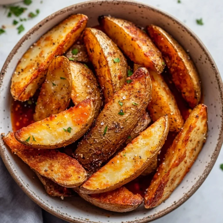 Easy Air Fryer Potato Wedges: Effortlessly Crispy Delight