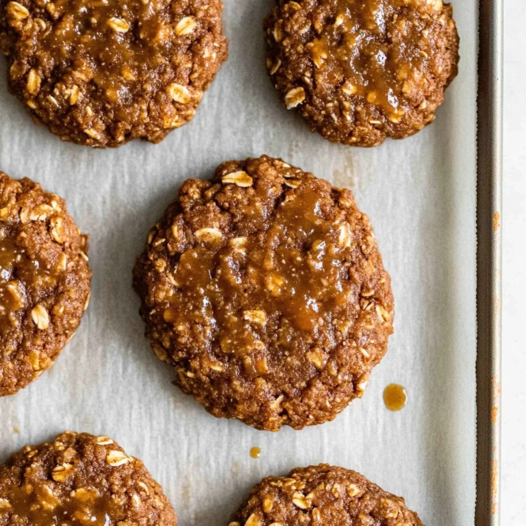 Healthy Gingerbread Oatmeal Breakfast Cookies: Cozy & Chewy