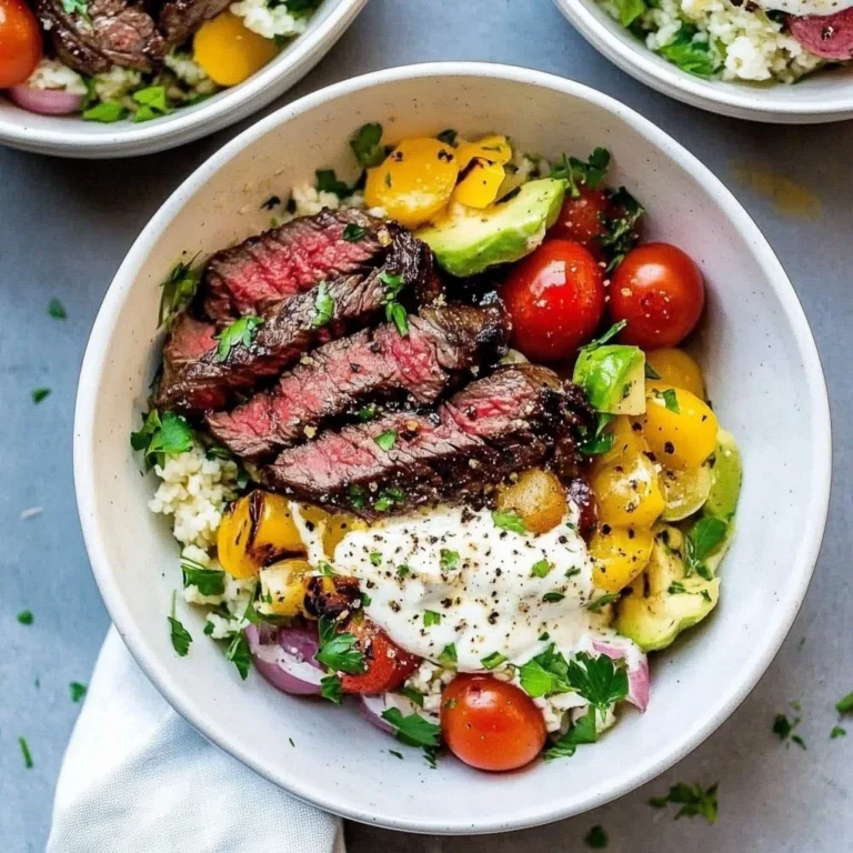 Mediterranean Steak Bowls: A Flavorful Family Favorite