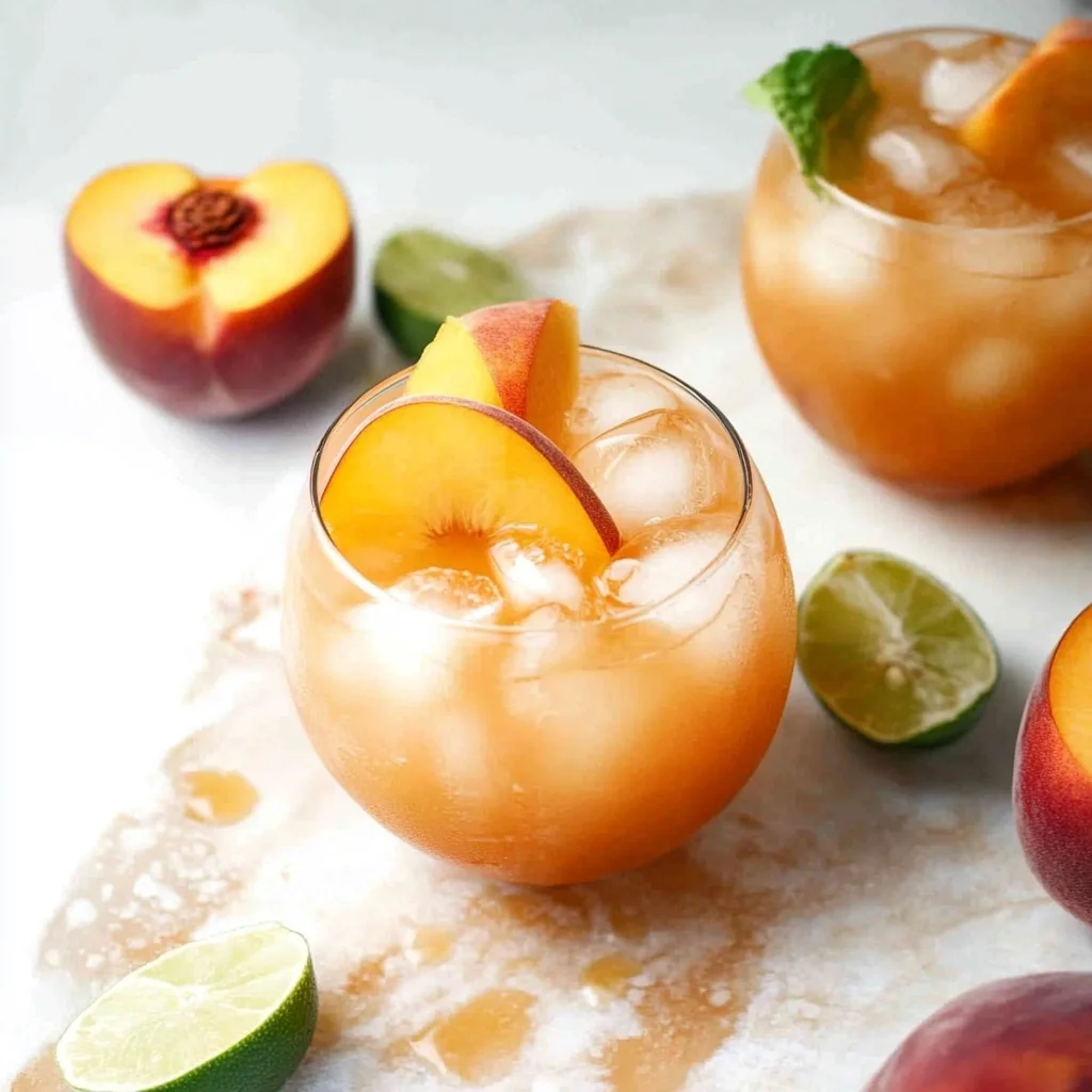 Peach Moscow Mule: Refreshing & Sparkling Delight