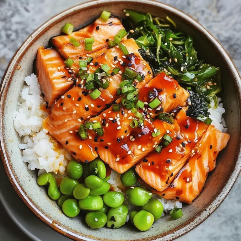 Spicy Salmon Bowl: Bold and Flavor-Packed Delight