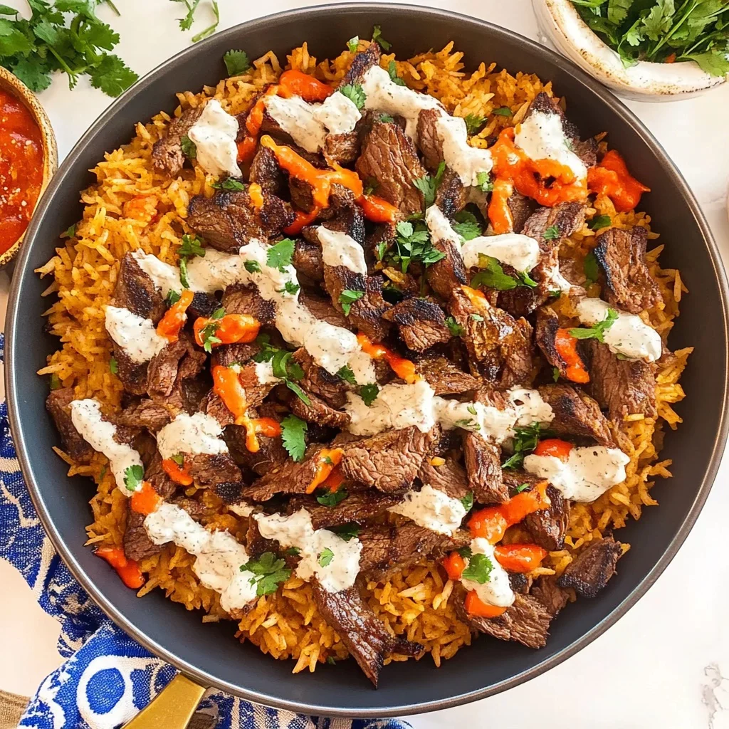 Steak Queso Rice: Hearty and Comforting Delight
