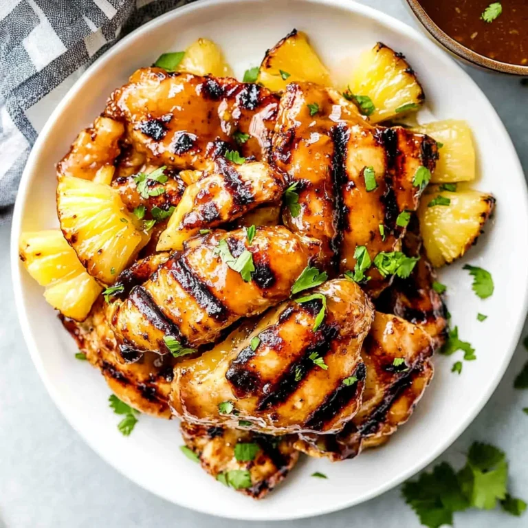 brown sugar pineapple chicken: Sweet and Savory Delight